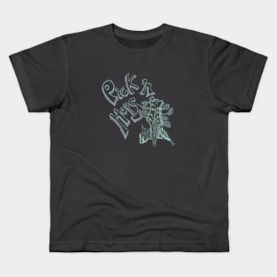 Pick 'n Hops Band (outline) Kids T-Shirt